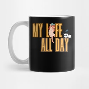 My life in a nutshell Mug